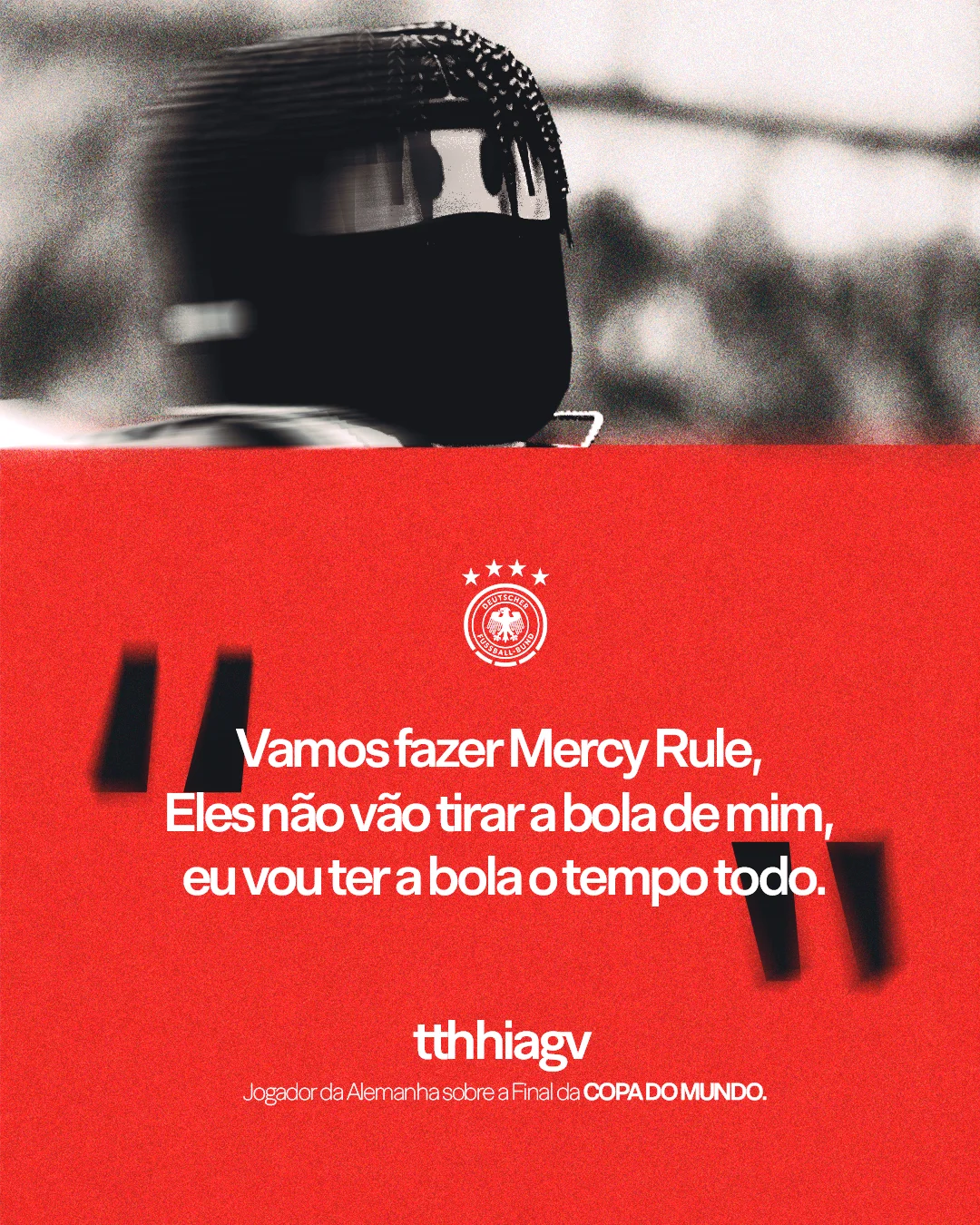 Frase: Vamos fazer Mercy Rule